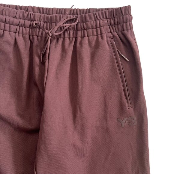 Y-3 Yohji Yamamoto Adidas Mens Crop Straight Leg Sweatpants Brown S Streetwear - Picture 3 of 9